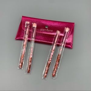 Floating Hearts Makeup Brushes & Bag
